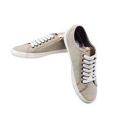 Ben Sherman Shoes Mens Size 8 Tan Canvas Lace Up Sneakers NWT 