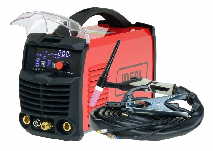 Soudeur LED Onduleur TECNO TIG 212 DC PULSE 210A 230V MMA ARC