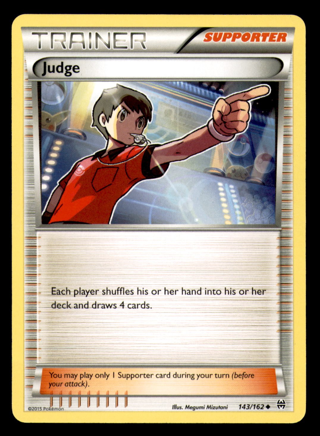 Judge 143/162 Uncommon BREAKthrough Pokemon Near Mint