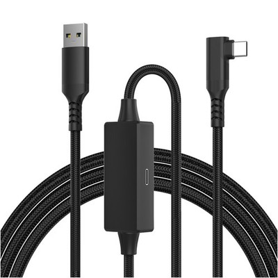 VR Link Kabel mit Ladeanschluss 5m   Kabel für Meta Quest 3 / 2 / 1 & Pico 4