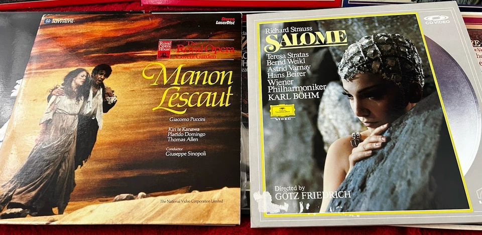 12 Laser Disc Lot 11 Opera +1 Ballet Elektra Un Ballo Les Troyens I Lombardi - Image 4 of 4