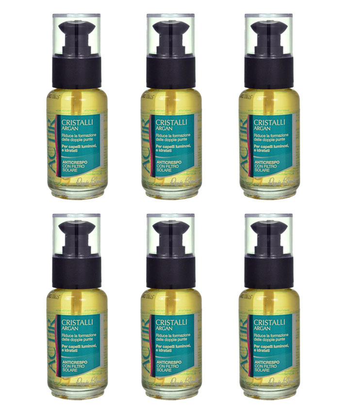 Offertissima 6 Pezzi Cristalli Liquidi Argan Renee Blanche Actir 50ml