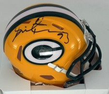 Packers Super Bowl Champ GILBERT BROWN Signed Riddell Speed Mini Helmet AUTO BAS