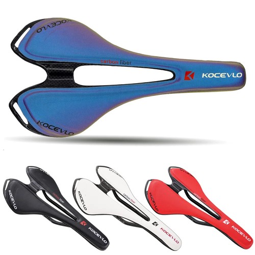 Full Carbon Fiber Road Mountain Bike Saddle Seat Bicycle Cushion Cycling Parts - Picture 20 of 26