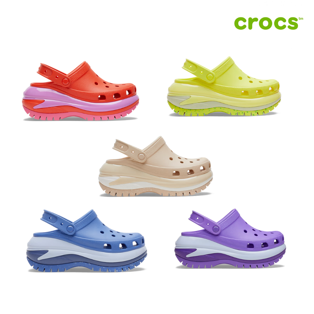 NEW CROCS MEGA CRUSH CLOG 207988 Shiitake BEIGE | eBay
