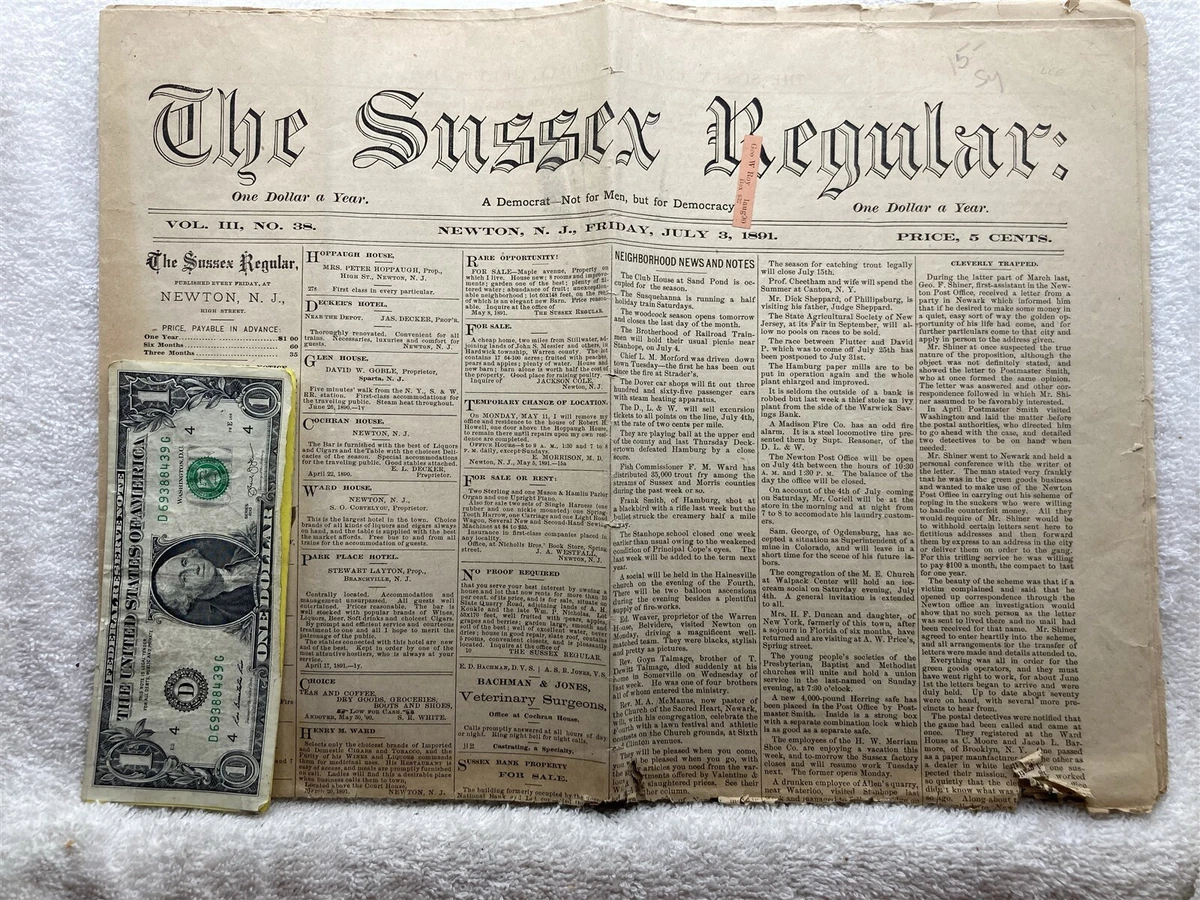 New jersey newspaper cheap