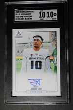 RARE 2020 Panini Luminance JORDAN LOVE RC SP-JL no helmet blue ink SGC 10 / 10