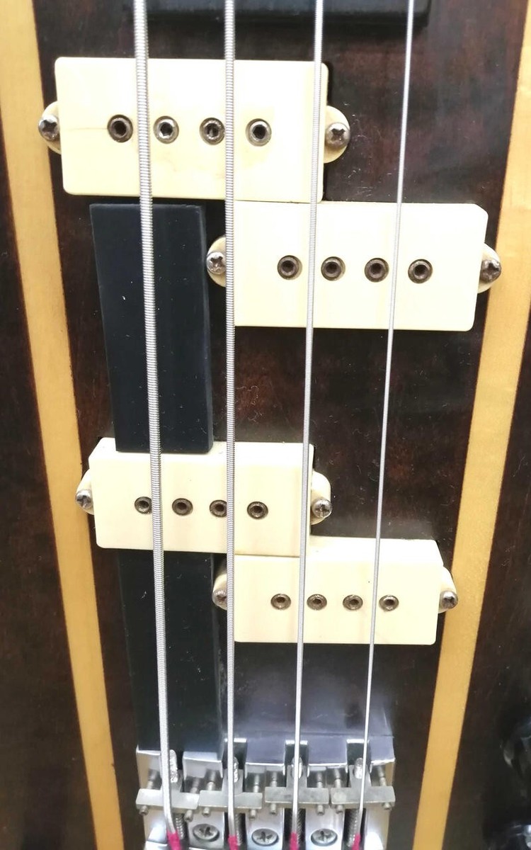 Aria Pro II] EGB-1600 Black Shipping From JAPAN With Hard Case See