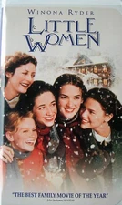 Little Women (Vintage, VHS, 1995, VG, Clamshell) Susan Sarandon, Wynona Ryder