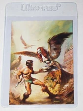 1992 BORIS VALLEJO SERIES II THE MAKER OF UNIVERSES (1977) CARD #80