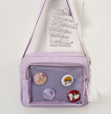 Japanese Cute Shoulder Mori Girls Ita Bag Transparent Student Crossbody Bag New