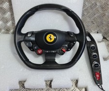 FERRARI PORTOFINO M CONSOLE CENTRALE IN FIBRA DI CARBONIO + VOLANTE RACING ORIGINALE