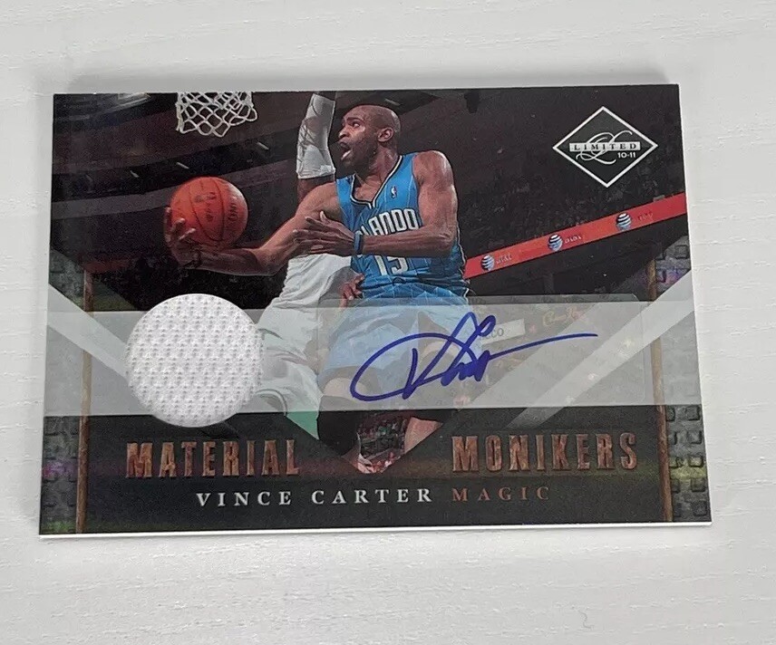 2023 Panini Impeccable Vince Carter Auto