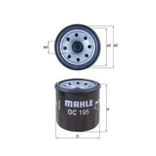 Filtre à huile Mazda 1000