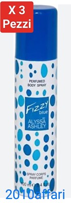 Fizzy Blue Von Alyssa Ashley Parfümierter Körperspray 100 Ml Spray - 3 Stück
