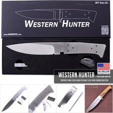Western Hunter - DIY Knife Making Kit - USA Design