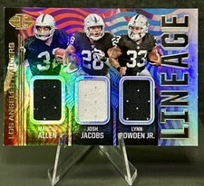 2020 Panini Illusions Football Los Angeles Raiders Lineage Triple Patch #L10