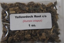 1 oz. Yellowdock Root c/s Rumex crispus 