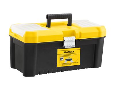Stanley Werkzeugbox Essential mit Organizer Werkzeugkasten