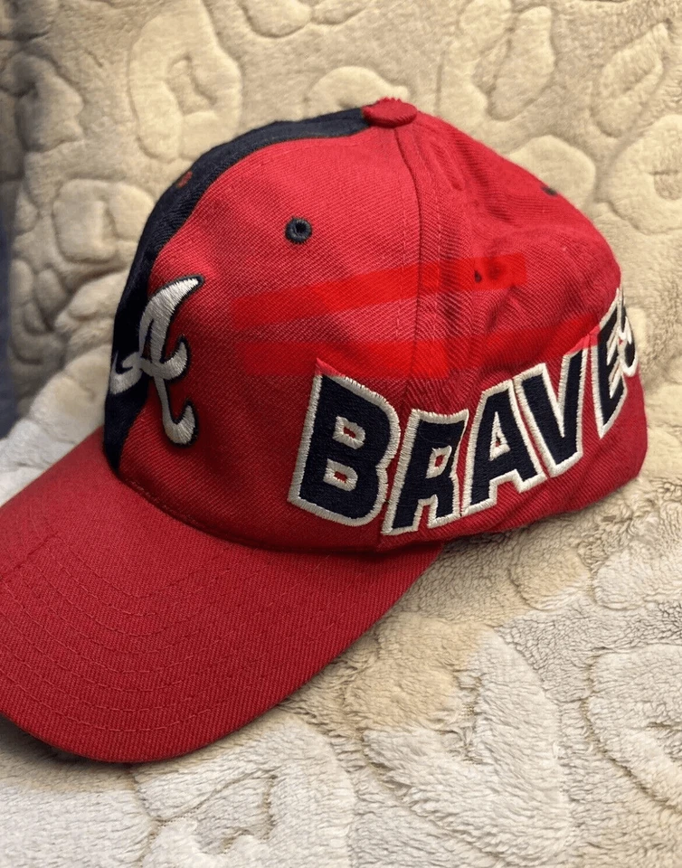 De Colección Atlanta Braves Gorra Gorra Snapback MLB Béisbol Gemelos Empresa Genuina Foto 3 de 4