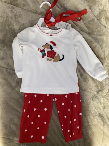 christmas weiner dog pjs