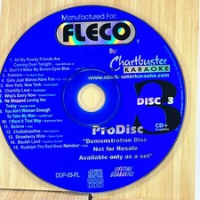 Fleco Chartbuster Karaoke Disc 3 ProDisc CD G DDP-03-FL