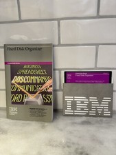 IBM Fixed Disk Disk Organizer for the IBM PC Floppy Disk - Productivity 1986 