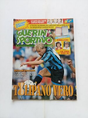 GUERIN SPORTIVO 1993/27 LE REGINE D'EUROPA GIAMPIERO BONIPERTI TERNANA