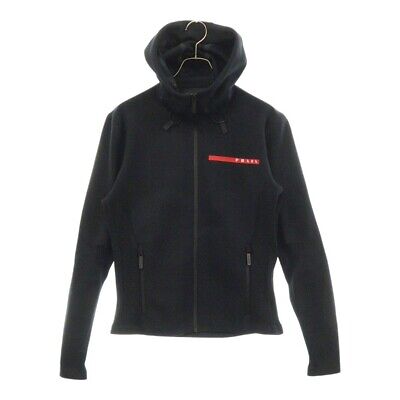 PRADA SPORT Prada Sport Technical Fabric Hoodie Zip Up PRADA SPORT Prada Sport Technical Fabric Hoodie Zip Up