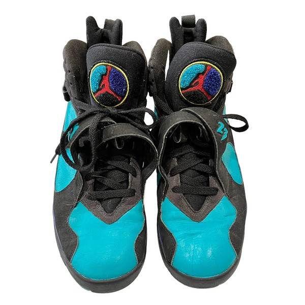 Nike Air Jordan 8 Retro Aqua (2007) 305381-041 Talla 10.5 Tenis Zapatos RARO 3