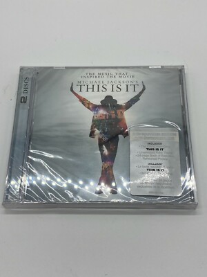 Michael Jackson THIS IS IT 2 Discs Souvenir Edition JAPAN CD New