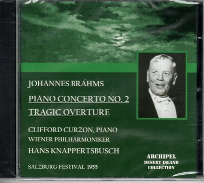 BRAHMS - PIANO CONC NO 2 - TRAGIC OVERTURE - CURZON - KNAPPERTSBUSCH - 1955