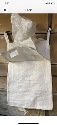 Four Bags Super  Sacks 45 x30 x28  Hold 2205 lbs Open Bottom