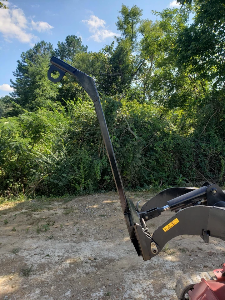 Accesorio de polipasto de pluma de material de pluma de árbol para minicargadora Toro Vermeer Foto 4 de 4