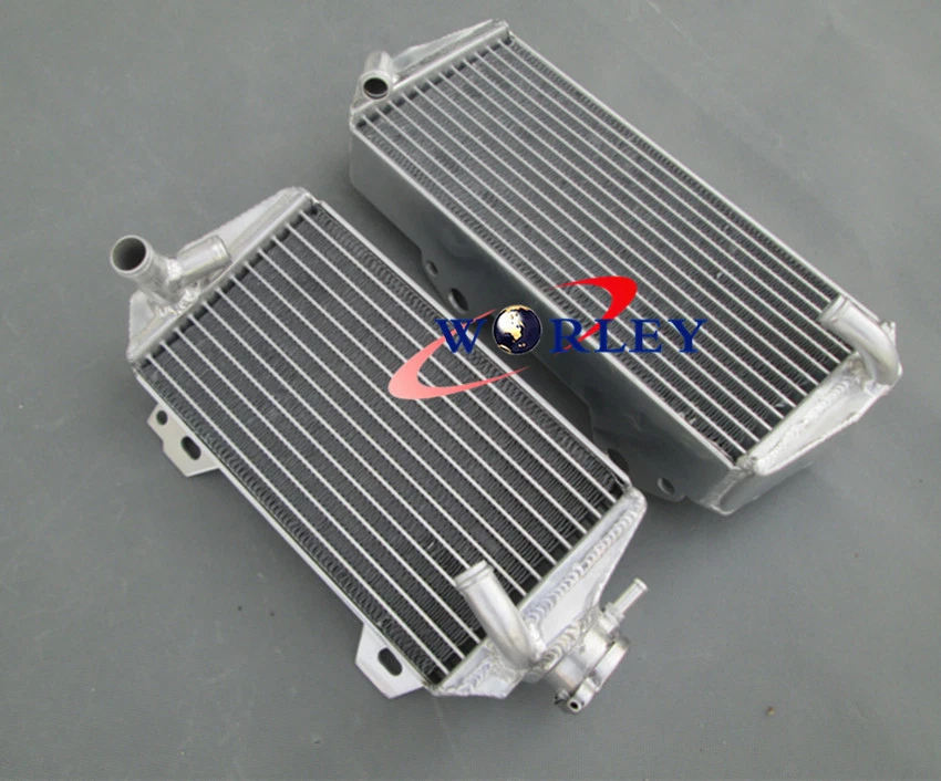 Radiador de aluminio para Suzuki RMZ450 RM-Z450 RMZ 450 RMX450Z 2008-2017 2015 2014 Foto 4 de 4