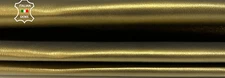 METALLIC OLD BRONZE CRINKLED COATED Soft Italian Lamb leather 5sqf 0.9mm #B6127
