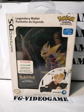  CUSTODIA PER NINTENDO DS LITE " POKEMON PLATINO" NERA , NUOVO