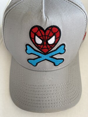 Toki Doki Spiderman baseball cap. Heart With Cross Bones  2012