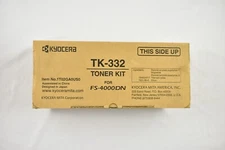 Genuine Kyocera TK-332 Black Toner Cartridge for FS-4000DN BRAND NEW