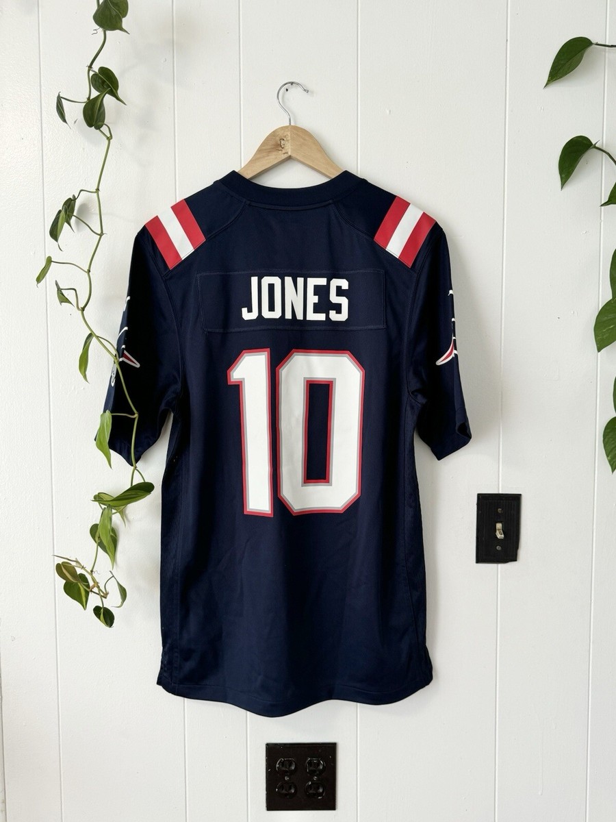 New England Patriots Nike Jersey Jones 10 - Mens Small - NWT Blue