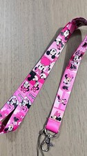 lot cartoon Minnie Neck Straps Keychain Lanyard ID Card