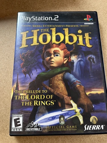 Hobbit (Sony PlayStation 2, 2003) - Working Complete With Manual