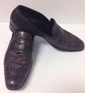 Tom Ford Shoe Chocolate Alligator Size 