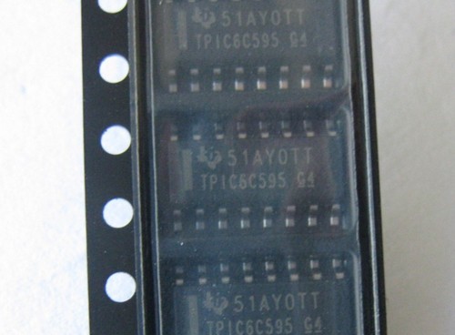 5PCS TPIC6C595DR TPIC6C595 POWER LOGIC 8-BIT SHIFT REGISTER SOP16 | eBay