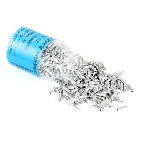 50pcs/Set Aluminum Bike Derailleur Shift Bicycle Cable End Caps Inner Cable Tip - Picture 6 of 10