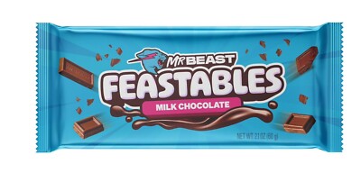 MR BEAST FEASTABLES MİLK CHOCOLATE 60GR