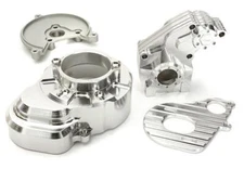 Billet Machined Alloy Main Gearbox Housing for Axial 1/10 SCX-10