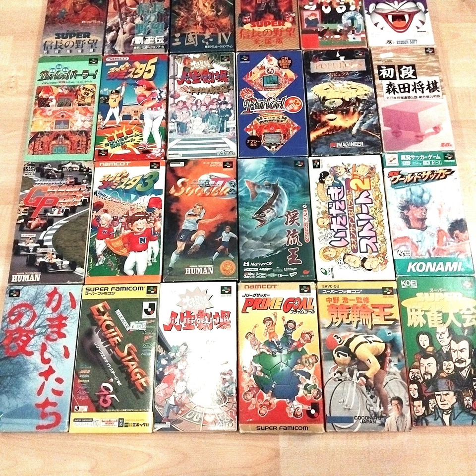 Super Famicom CIB Lot 30 Games – Complete in Box – Japan Import – Cheap Price! - Image 4 of 4