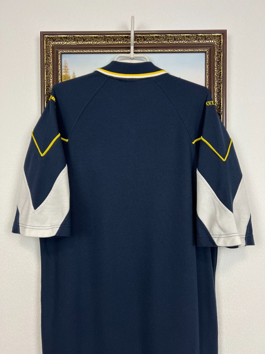 Vintage 90's Umbro Scotland Football Train Jersey Polo Soccer