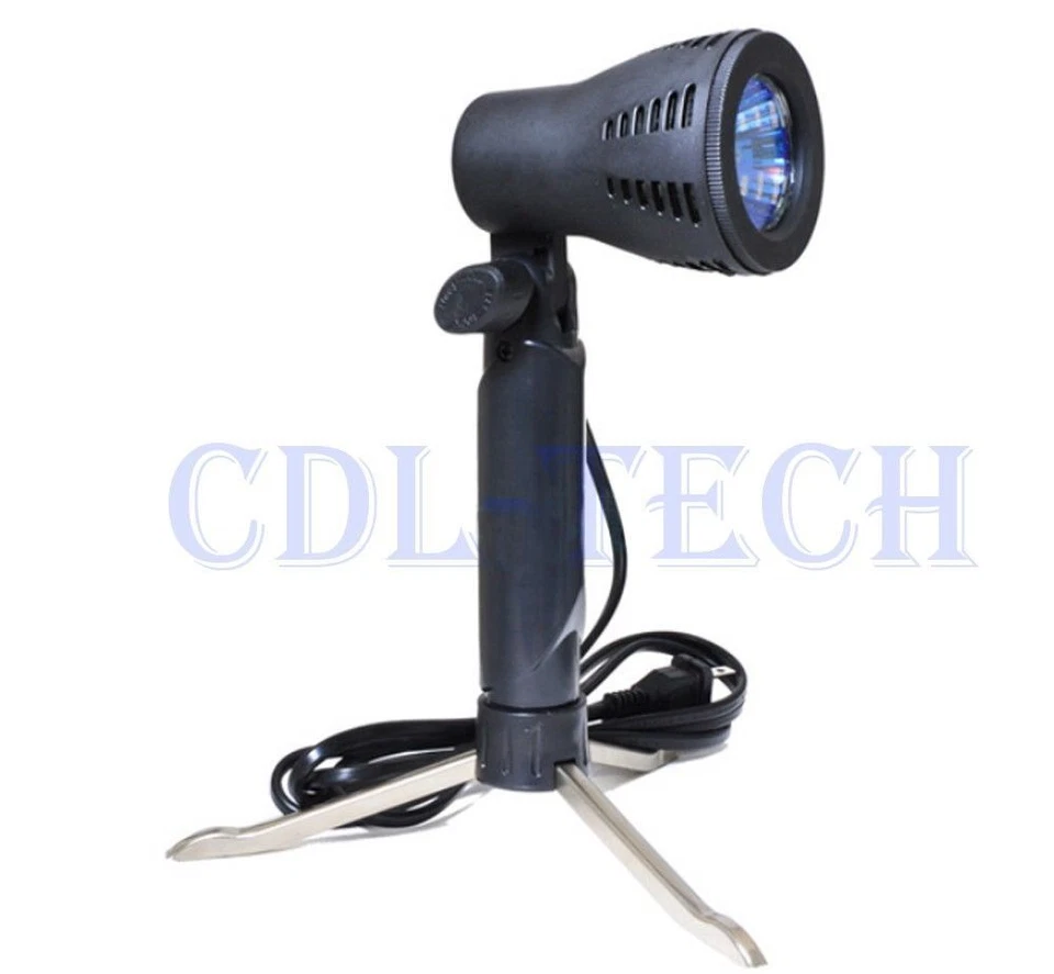 2PCS Photo Studio Table Top Light Lamp w/ Bulbs Stand for Soft Box Photography - Image 3 of 4